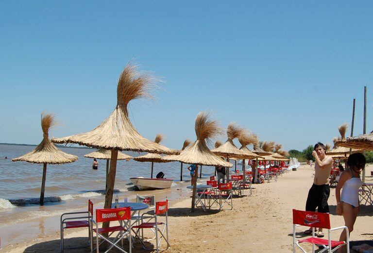 Balneario Ñandubaysal - Gualeguaychú Entre Ríos. Foto: (archivo Télam)