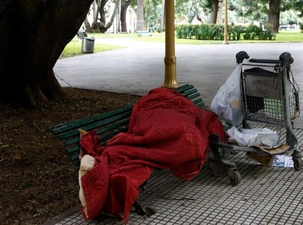 "No tenemos un número exacto, pero se ha triplicado la cantidad de personas en situación de calle", aseguró Yamila.