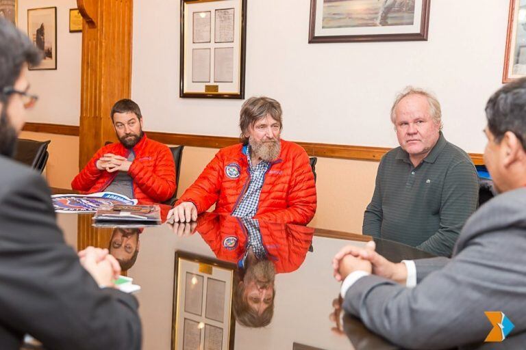 Fiódor Kóniujov en la sede presidencia del Poder Legislativo.