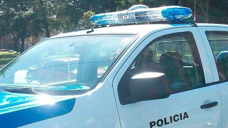 Móvil de policía de Entre Ríos.
 