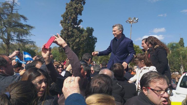 Macri en Monte Cristo - PH Ángela Alzate