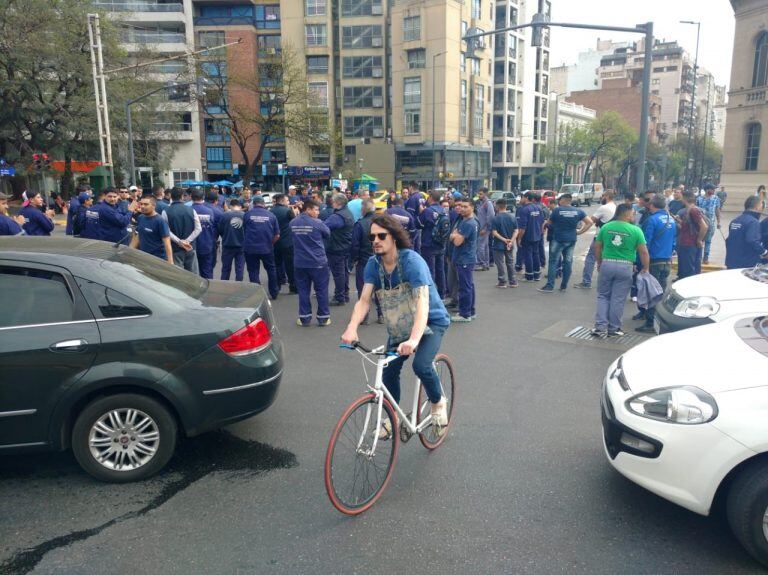 El paro general se siente en Córdoba con poca actividad en el centro de la ciudad