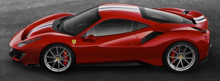 Ferrarri 488 Pista el auto que los fanáticos podrán ver en Iguazú. (Ferrari)