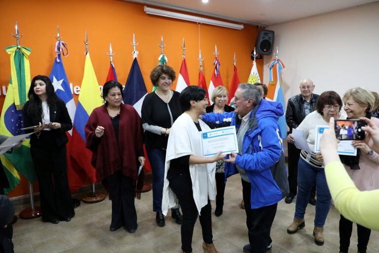 Acto por la celebración del Día
del Inmigrante.