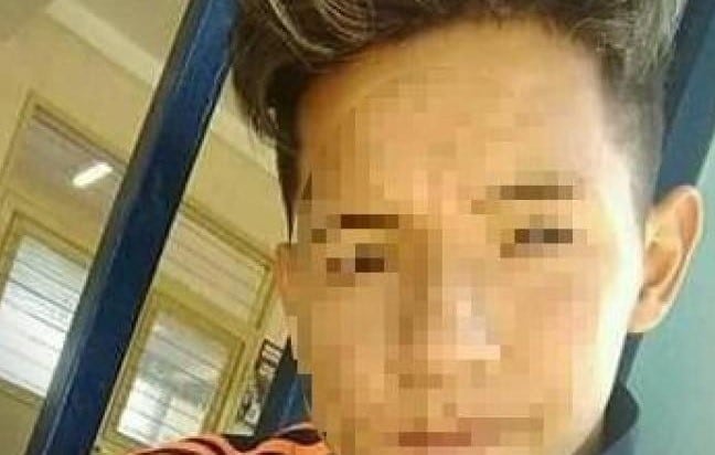 Tarzán, el chico de 16 años detenido por el asesinato.