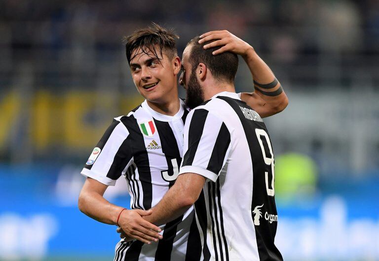 Dybala e Higuaín, dupla efectiva en la "Juve". (Foto: REUTERS/Alberto Lingria)