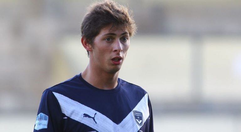 Emiliano Sala, en sus inicios en el Bordeaux.