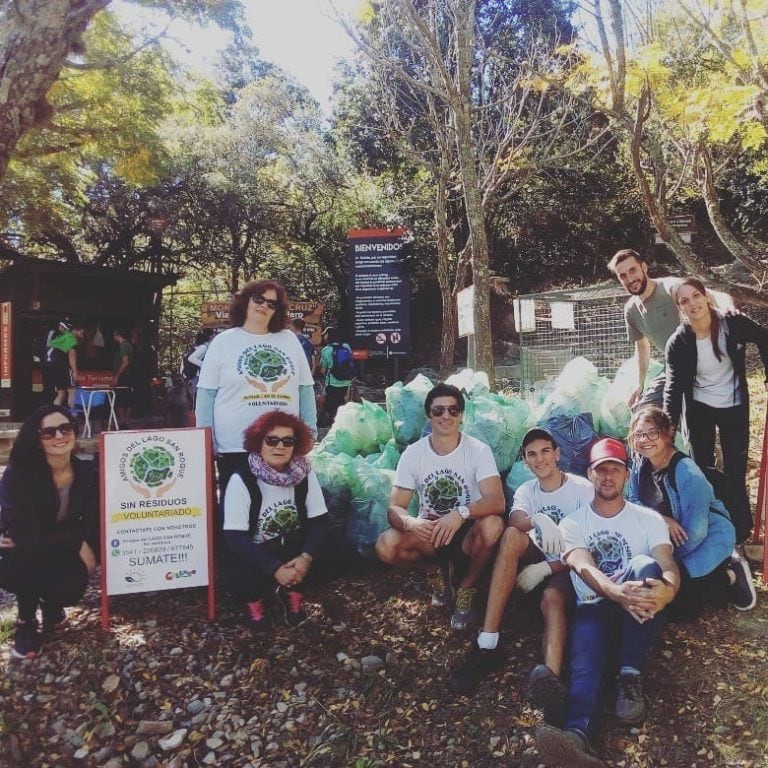 Jornada de limpieza en el Cerro de la Cruz