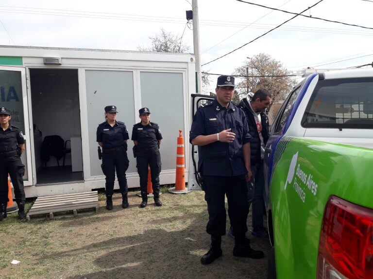 Inauguración del Puesto policial