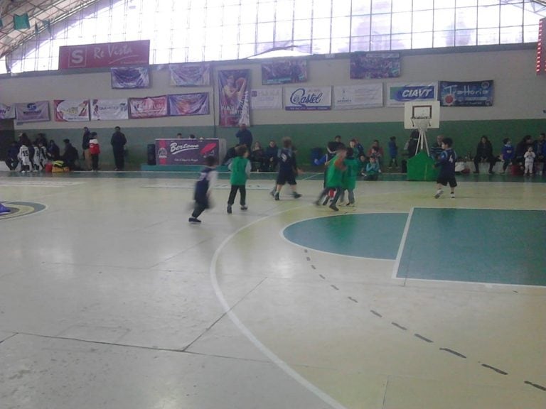 Encuentro de Mini Basquet en Arroyito