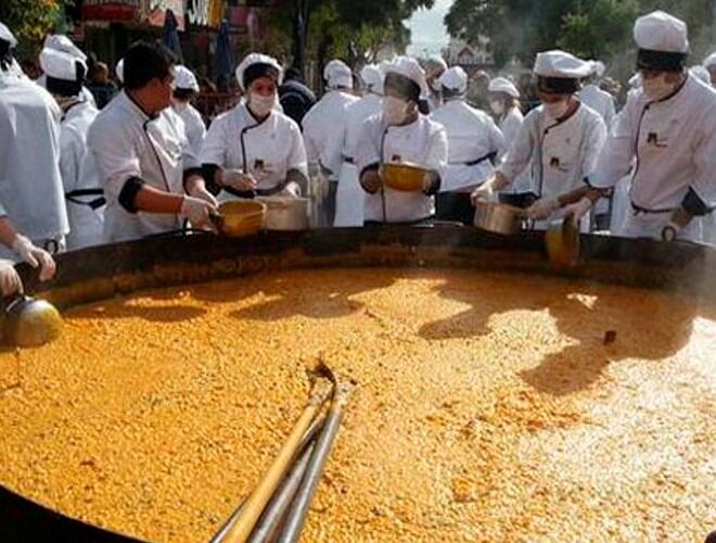 Festejos por el aniversario de San Luis.