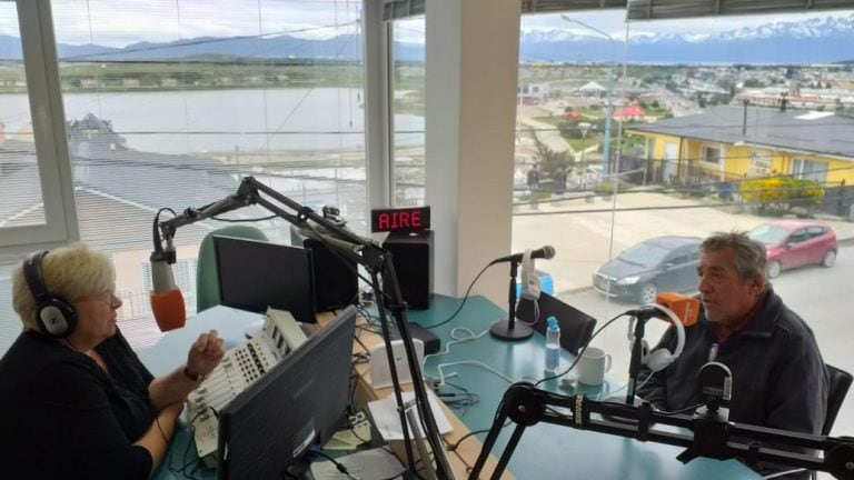 Rubén Maldonado contó parte de su historia en Vía Ushuaia Radio