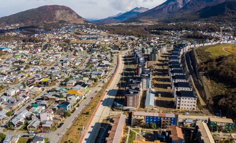 Calle Irigoyen Ushuaia