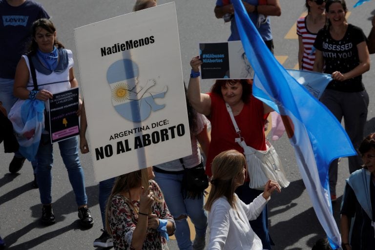 Marcha del “Día del niño por nacer” (Foto: Sebastián Pani)