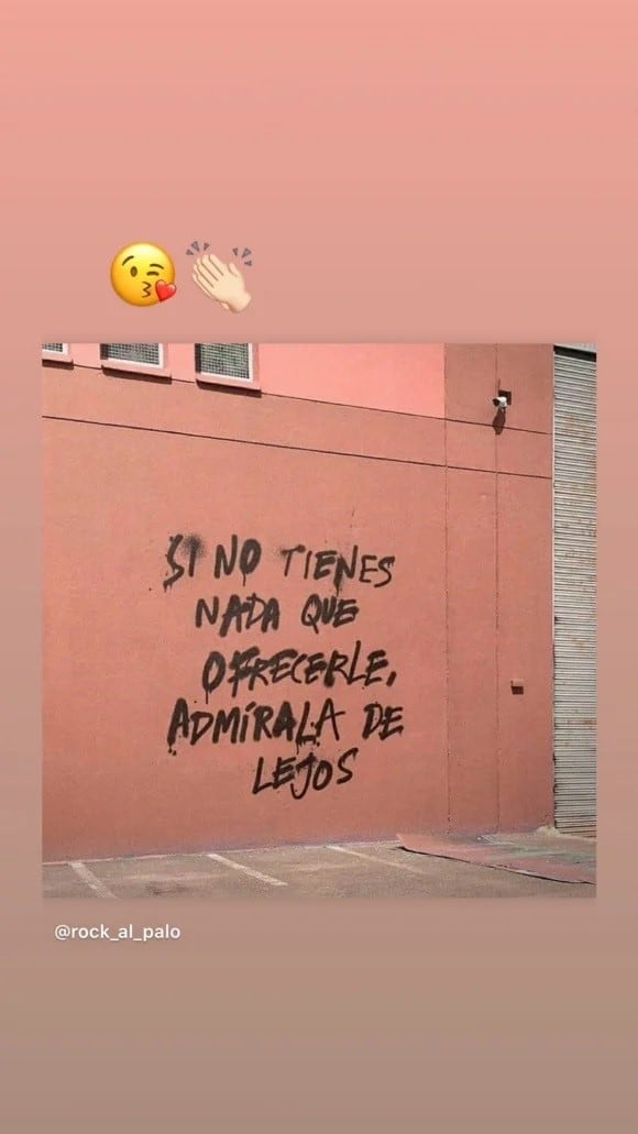 Publicación de Rial (Instagram/@moreerial)