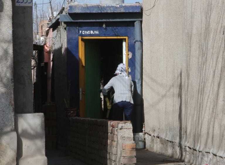 El incendio ocurrió en una vivienda de Las Heras. Foto: El Sol.