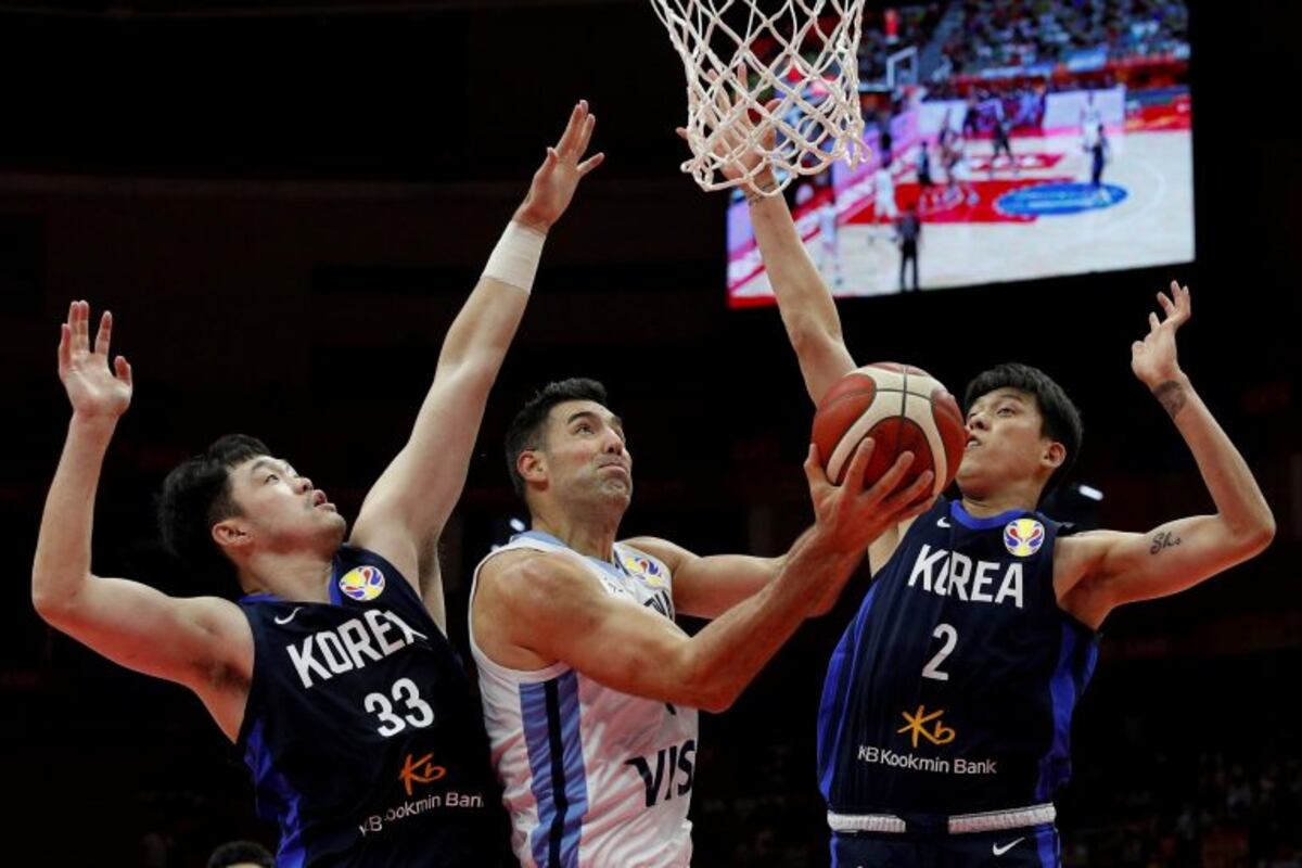 Argentina le ganó 95-69 a Corea del Sur en el Mundial de Básquet de China