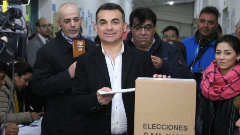 Fabián Gramajo es uno de los dos intendentes del Gran San Juan que consiguió la reelección.