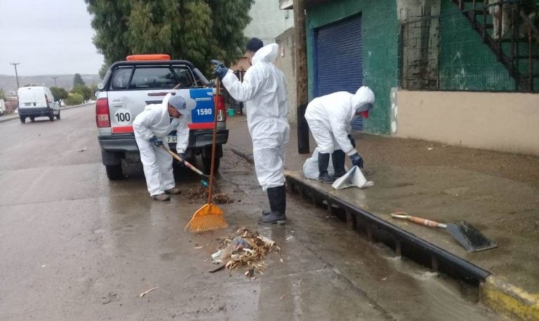 Las precipitaciones acumuladas alcanzaron los 19 milímetros desde la noche del miércoles.