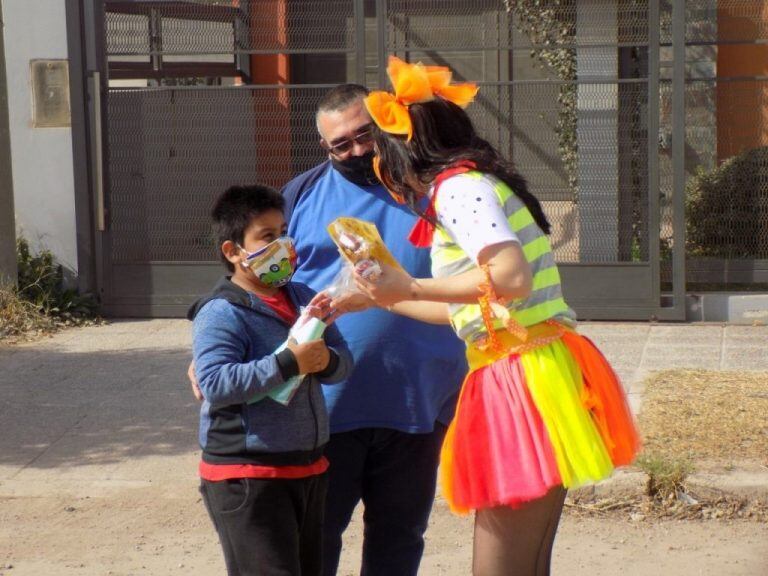 Caravana por el día del niño en Arroyito