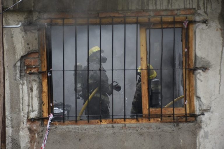 Incendio en Neuquén (Río Negro, Florencia Salto).