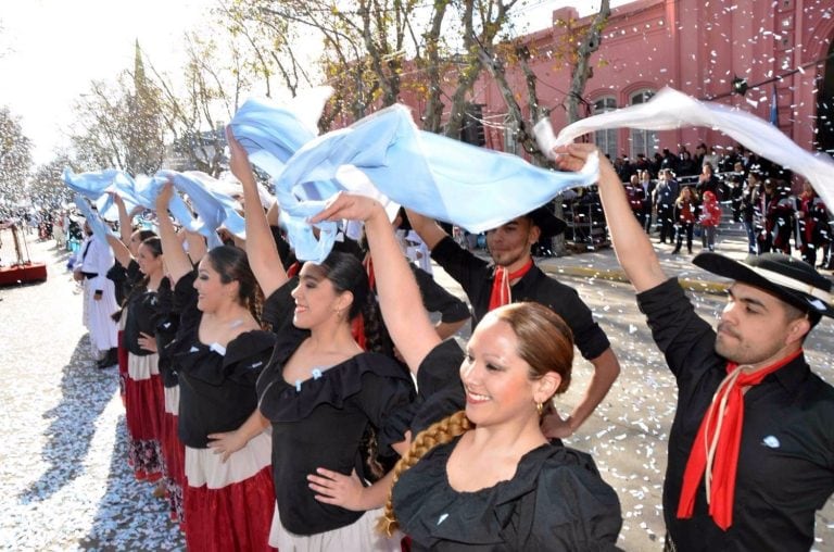 Festejos por el aniversario de San Luis.