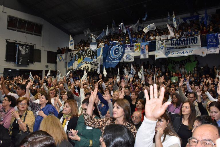 Alrededor del 92% de los congresales provenientes de todo el territorio se reunieron a partir de media mañana de este domingo en el Estadio Centenario