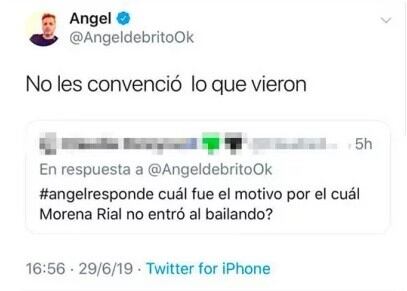 Respuesta de Ángel de Brito (Web)