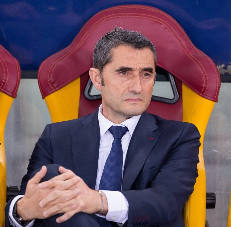 Ernesto Valverde quedó en el centro de las críticas tras la eliminación de la Champions League. Foto: Ernesto Vicinanza/SOPA Images via ZUMA Wire/dpa