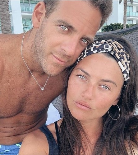 Sofía "Jujuy" Jimenez y Juan Martín del Potro en Miami (Instagram/@sofijuok)