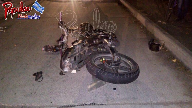 El gran porcentaje de víctimas en los accidentes viales son de motociclistas.