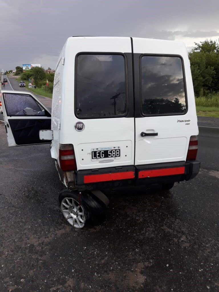 Accidente Fiat Fiorino