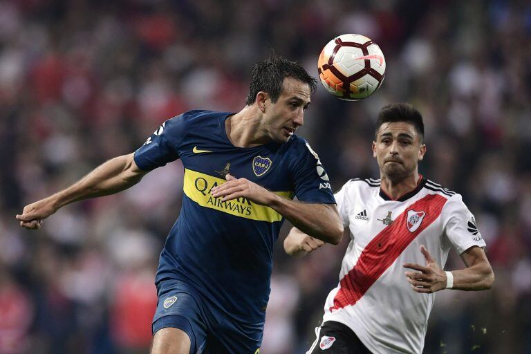 Boca - River en Madrid (Foto: Javier Soriano/AFP)