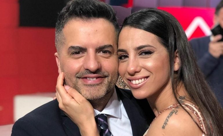 Ángel de Brito y Cinthia Fernández (Foto: Instagram)