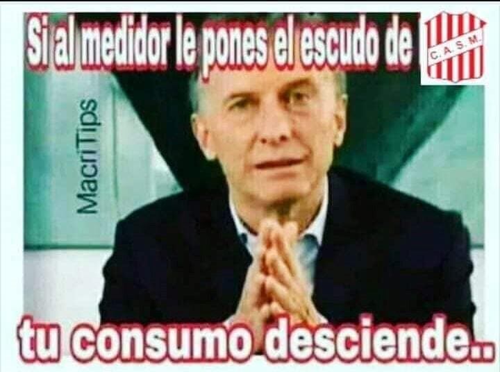 Memes por el descenso de San martín de Tucumán.