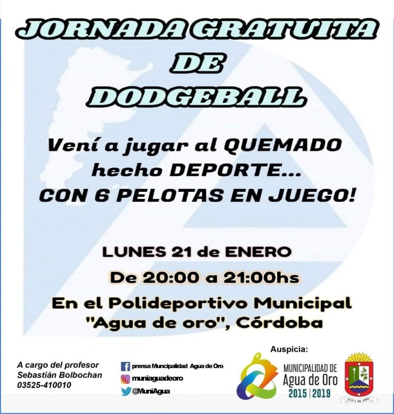 ¡Vení a jugar Dodgeball!