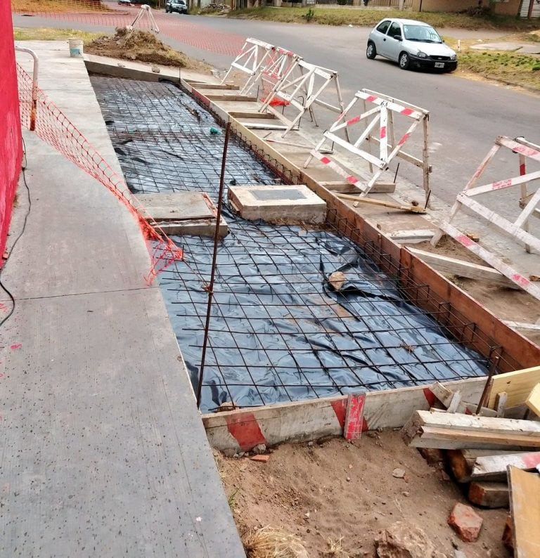 Obras de accesiblidad en jardín 919