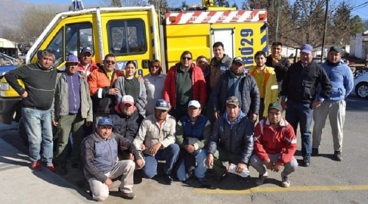 Bomberos Voluntarios de Tafí del Valle.