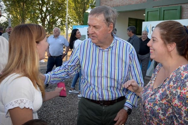 Inauguración de la planta reguladora de gas natural en Monte Ralo