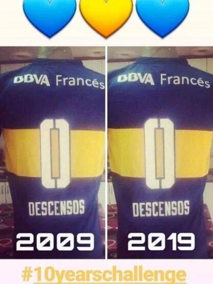 Pablo Migliore gastó a River con el descenso por el #10YearsChallenge.