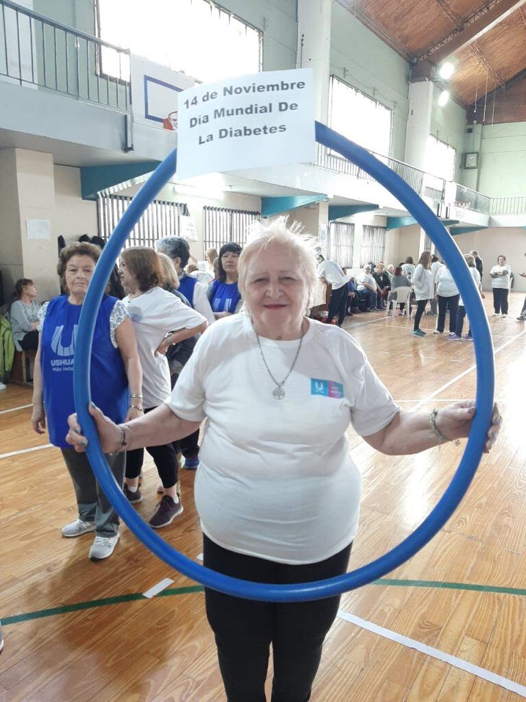 Semana Mundial contra la diabetes, Ushuaia.