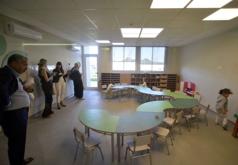 Inauguró el Colegio de Haras del Sur en La Plata y dejó sorprendidos a todos por su tecnología (Foto: AGLP)