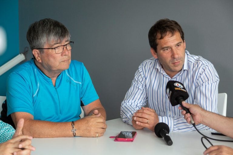 Mario Quinteros y Juan Pablo Luque.