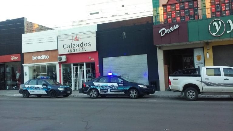 Pub donde se encontraba Brian Gómez. Foto de Ruben Rodríguez.Vía Comodoro