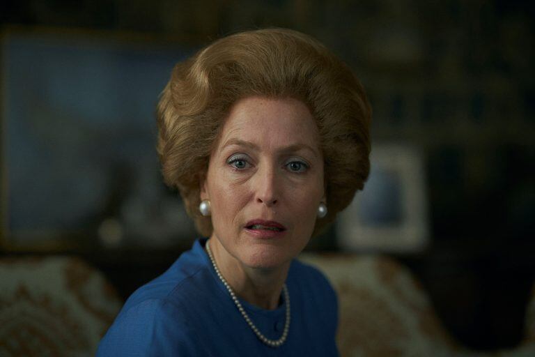 Gillian Anderson en The Crown (Netflix)