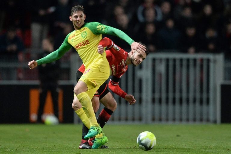 Emiliano Sala en Nantes (Foto: Jean-Francois Monier/AFP)