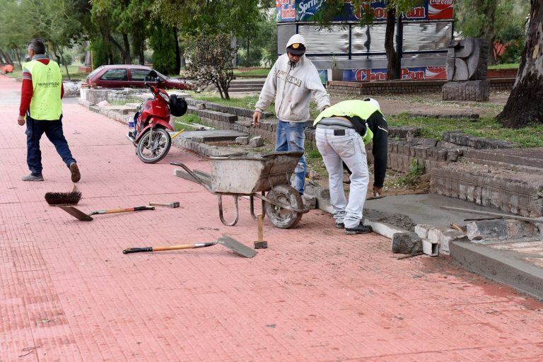 Las obras de la Municipalidad en el futuro Distrito de la Familia.