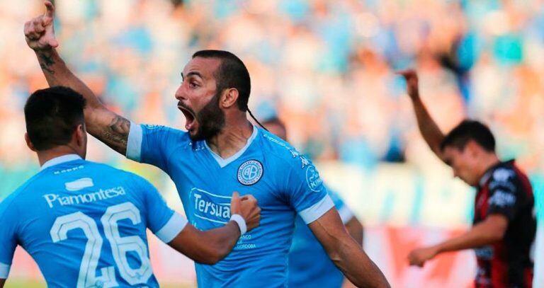 El Armenio le dio el primer gol a Belgrano ante Patronato.