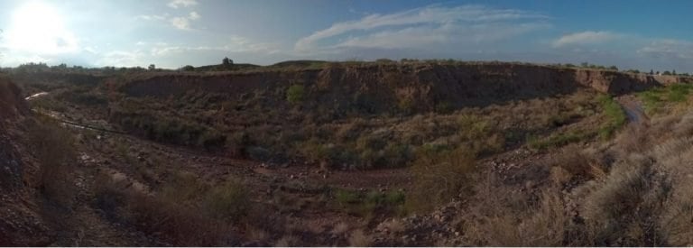 Garganta del Diablo en Godoy Cruz.