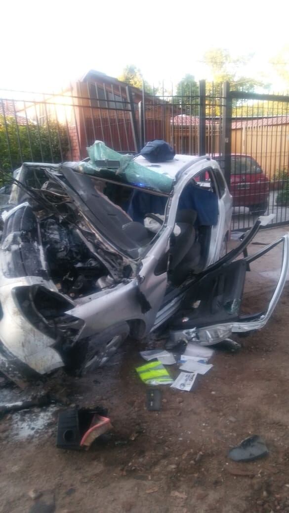 La Surán terminó destruida por completo. Se investigan los motivos del accidente.